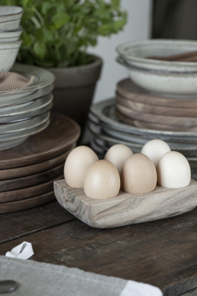 Boite à oeufs en bois