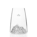 Verre design TOPOGRAPHIC : Mont Blanc