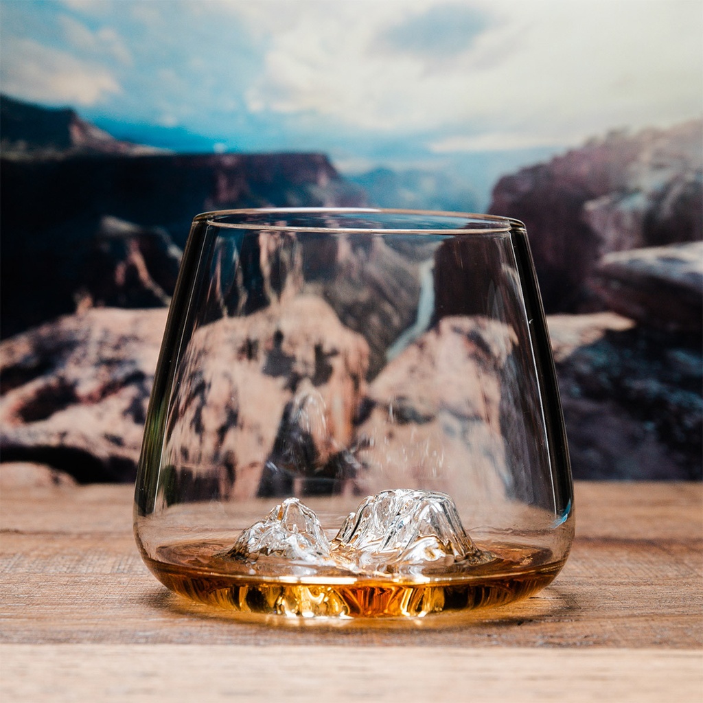 Set de 2 verres Topographic : Grand Canyon & Matterhorn