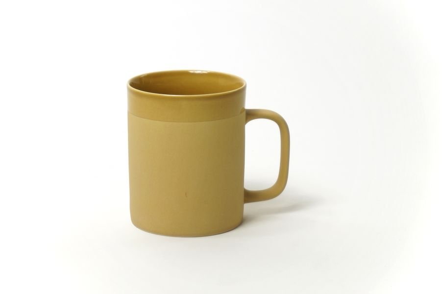 Mug avec anse 350 ml jaune moutarde