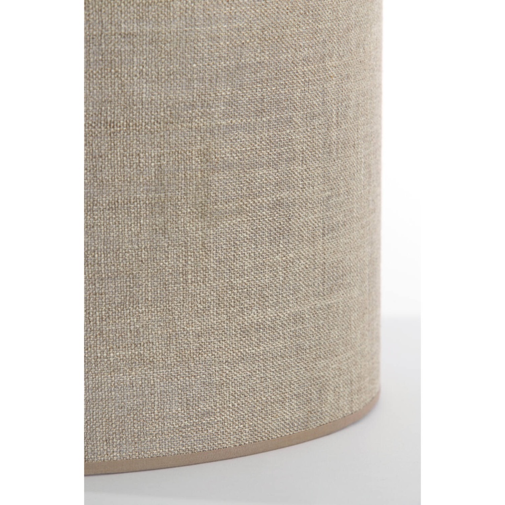 Abat-jour cylindre CADEN 50 X50 cm beige