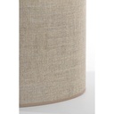 Abat-jour cylindre CADEN 50 X50 cm beige