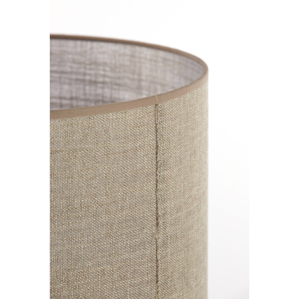 Abat-jour cylindre CADEN 50 X50 cm beige