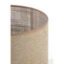 Abat-jour cylindrique CADEN beige