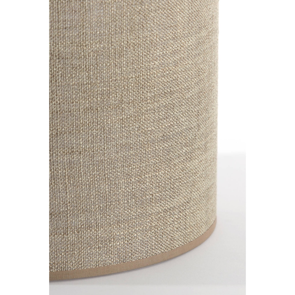 Abat-jour cylindrique CADEN beige