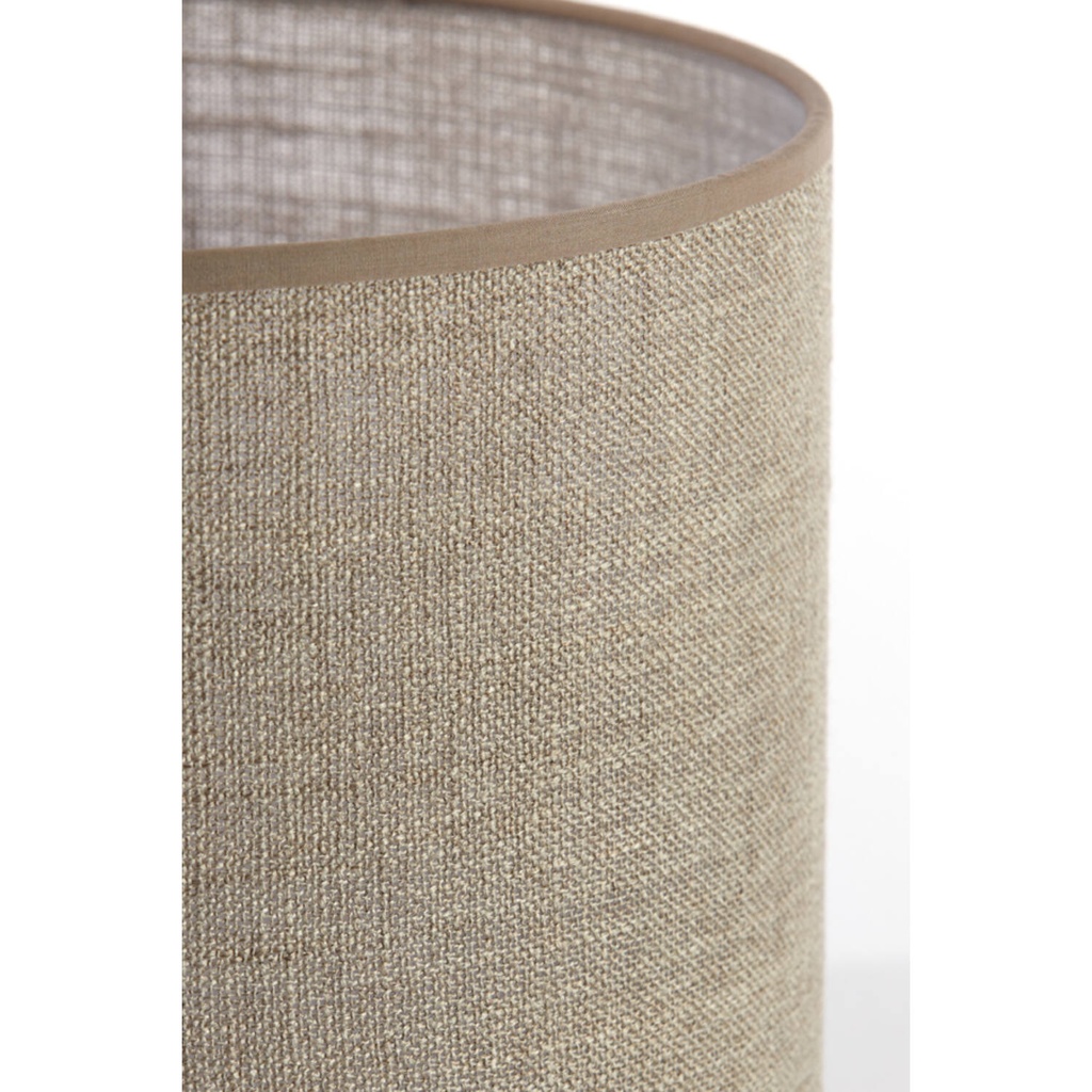 Abat-jour cylindrique CADEN beige