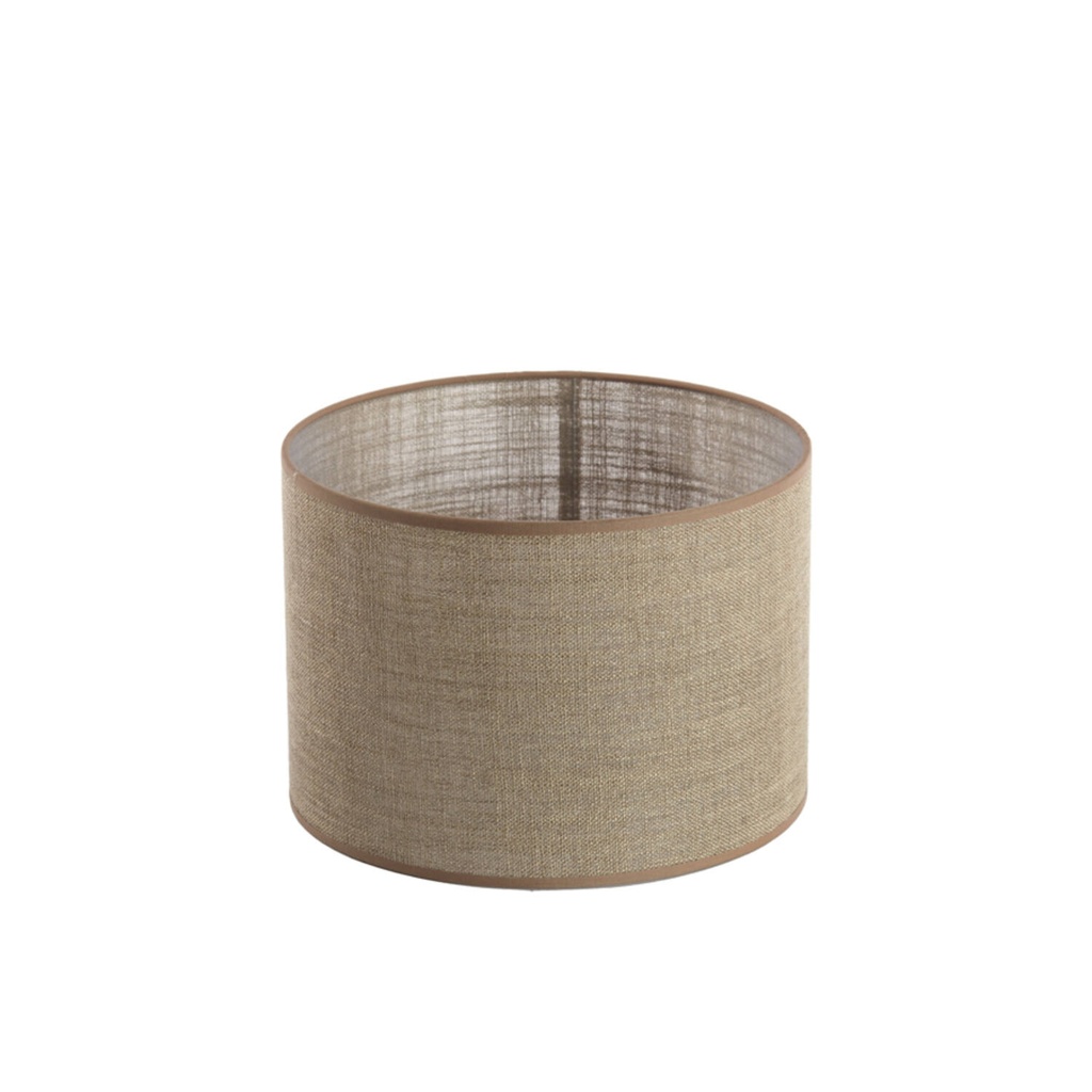 Abat-jour cylindrique CADEN beige