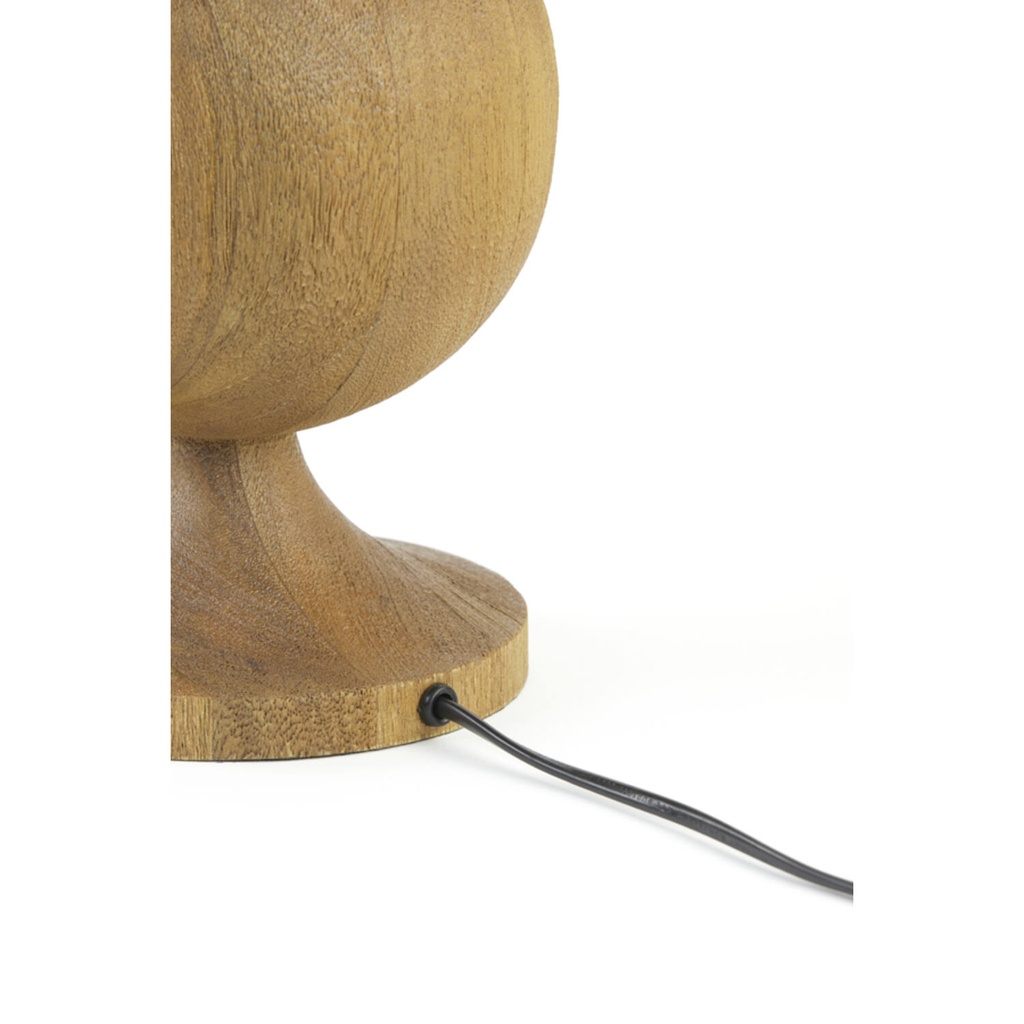 Pied de lampe TOMASSO bois