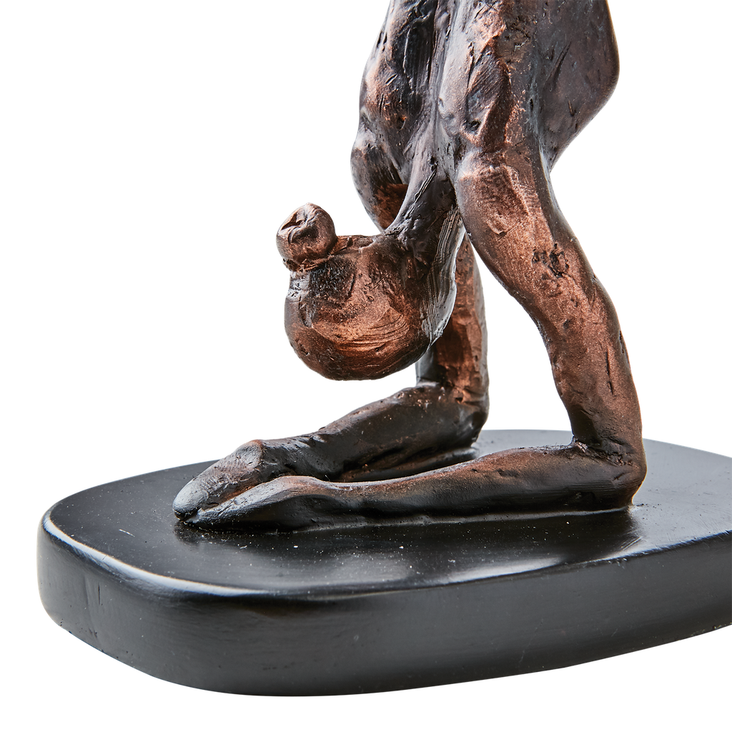 Sculpture POSE debout bronze noir