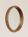 Miroir rond bois Marie