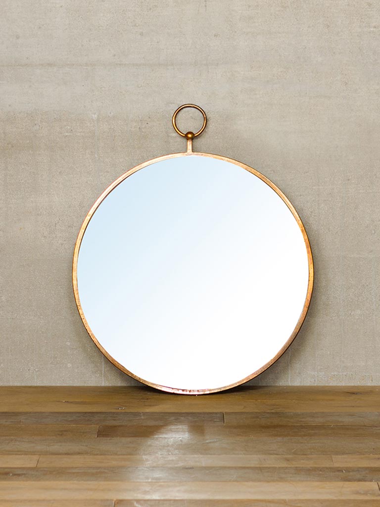 Miroir rond gousset