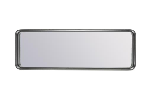 Miroir métal gris