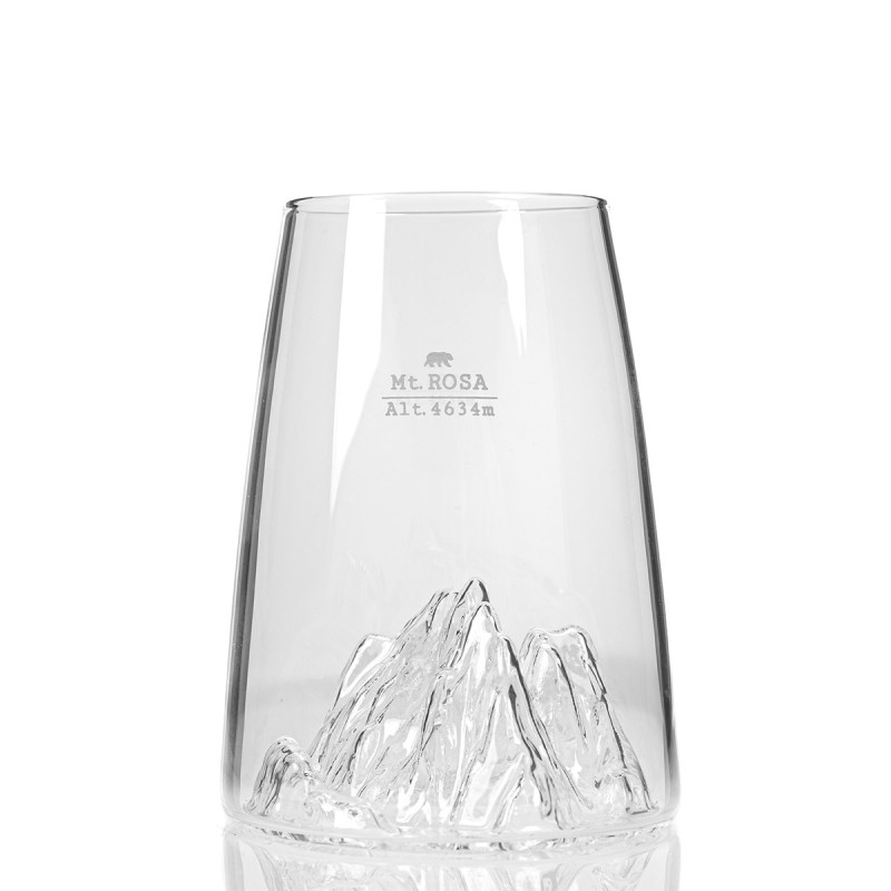 Verre design TOPOGRAPHIC  Monte Rosa