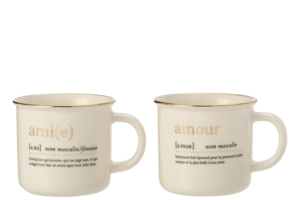 Mug message Amour