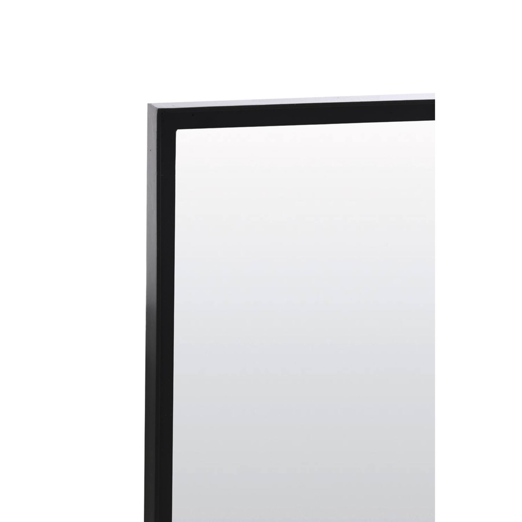 Miroir 80x2,5x80 cm REFAR noir mat