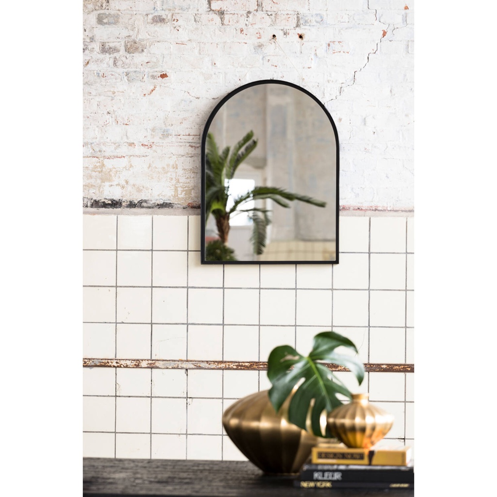 Miroir FERES noir mat 60x3,5x80cm