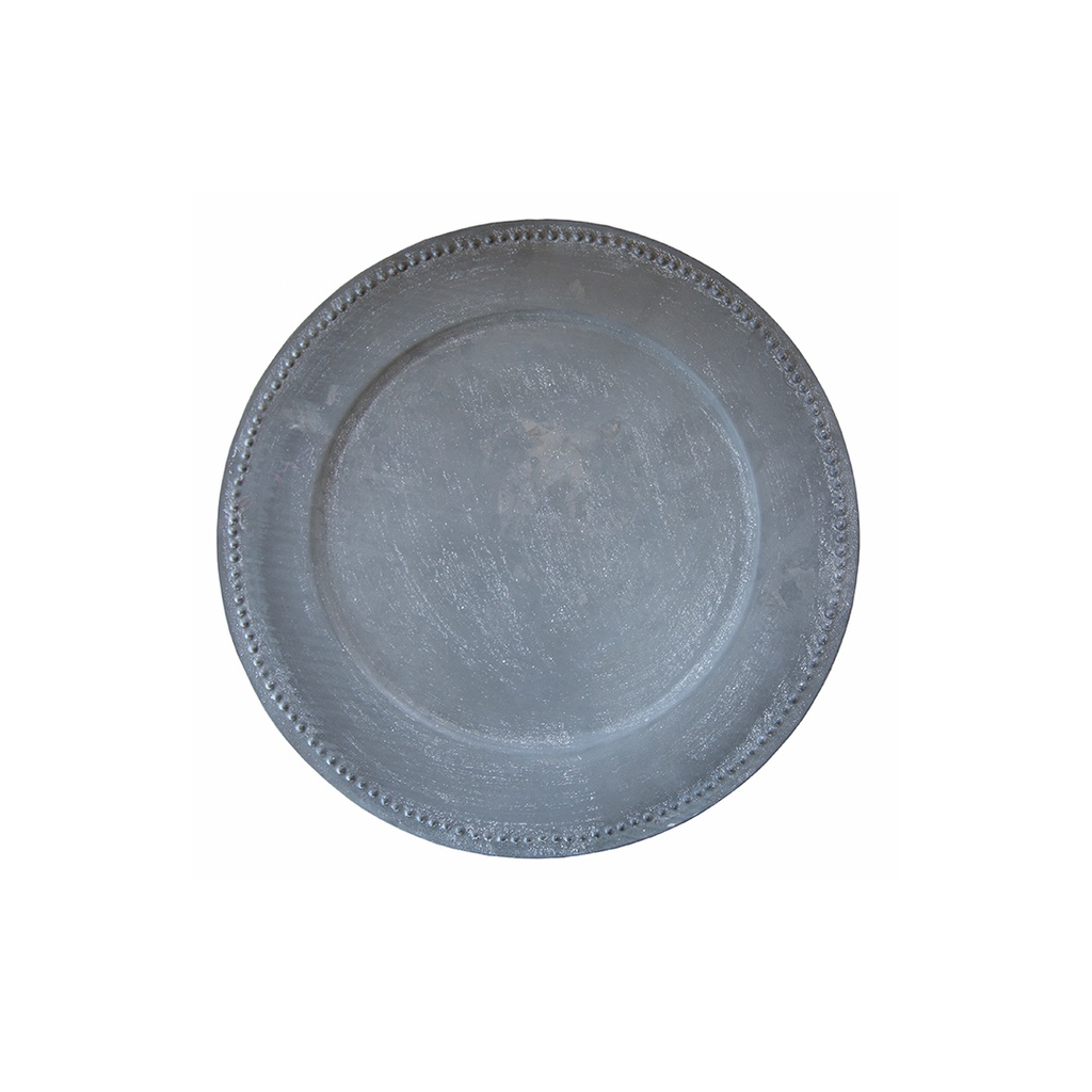 Dessous d'assiette zinc