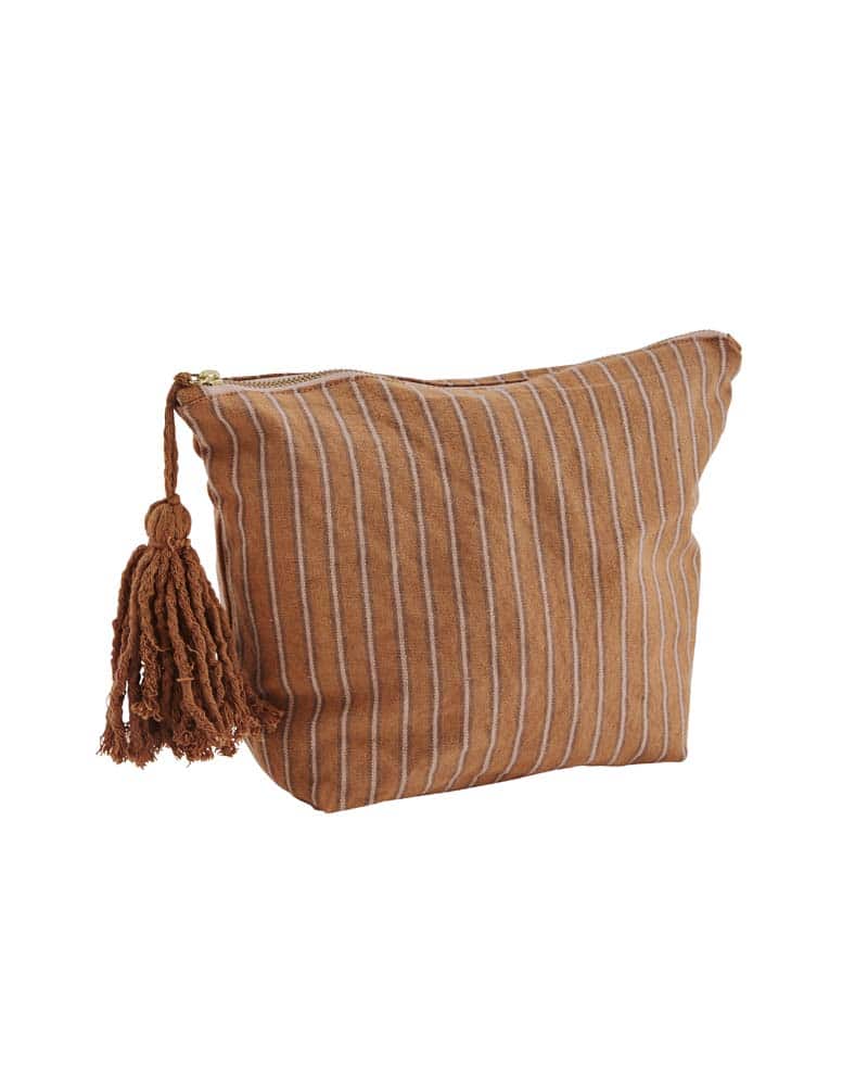 Trousse terracotta et rose GM