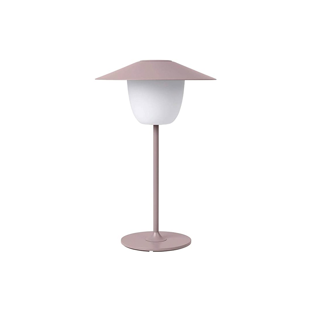 Lampe L.E.D. nomade rose poudrée PM