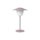 Lampe L.E.D. nomade rose poudrée PM