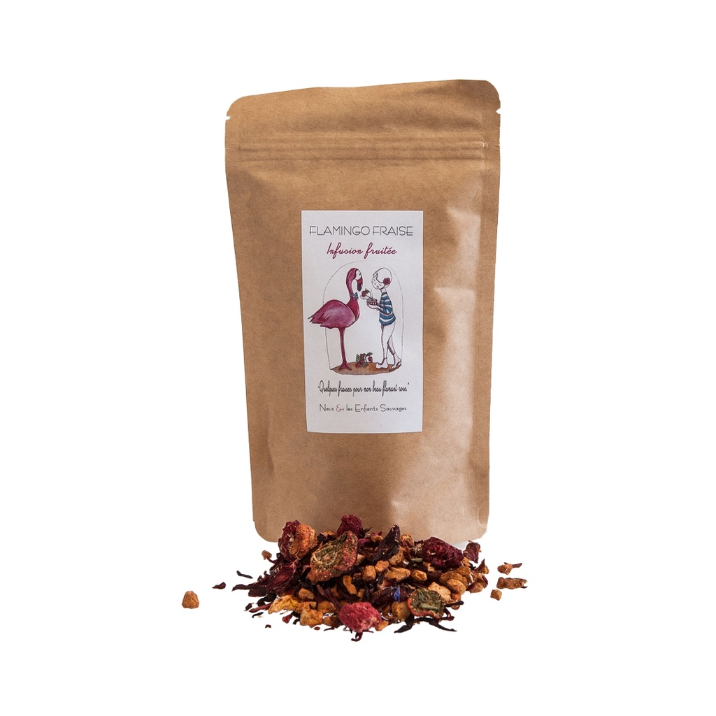 Tisane Flamingo fraise