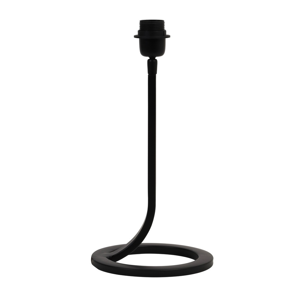 Pied de lampe MAVEY noir mat