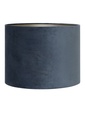 Abat-jour cylindre 20-20-15 cm VELOURS dusty blue