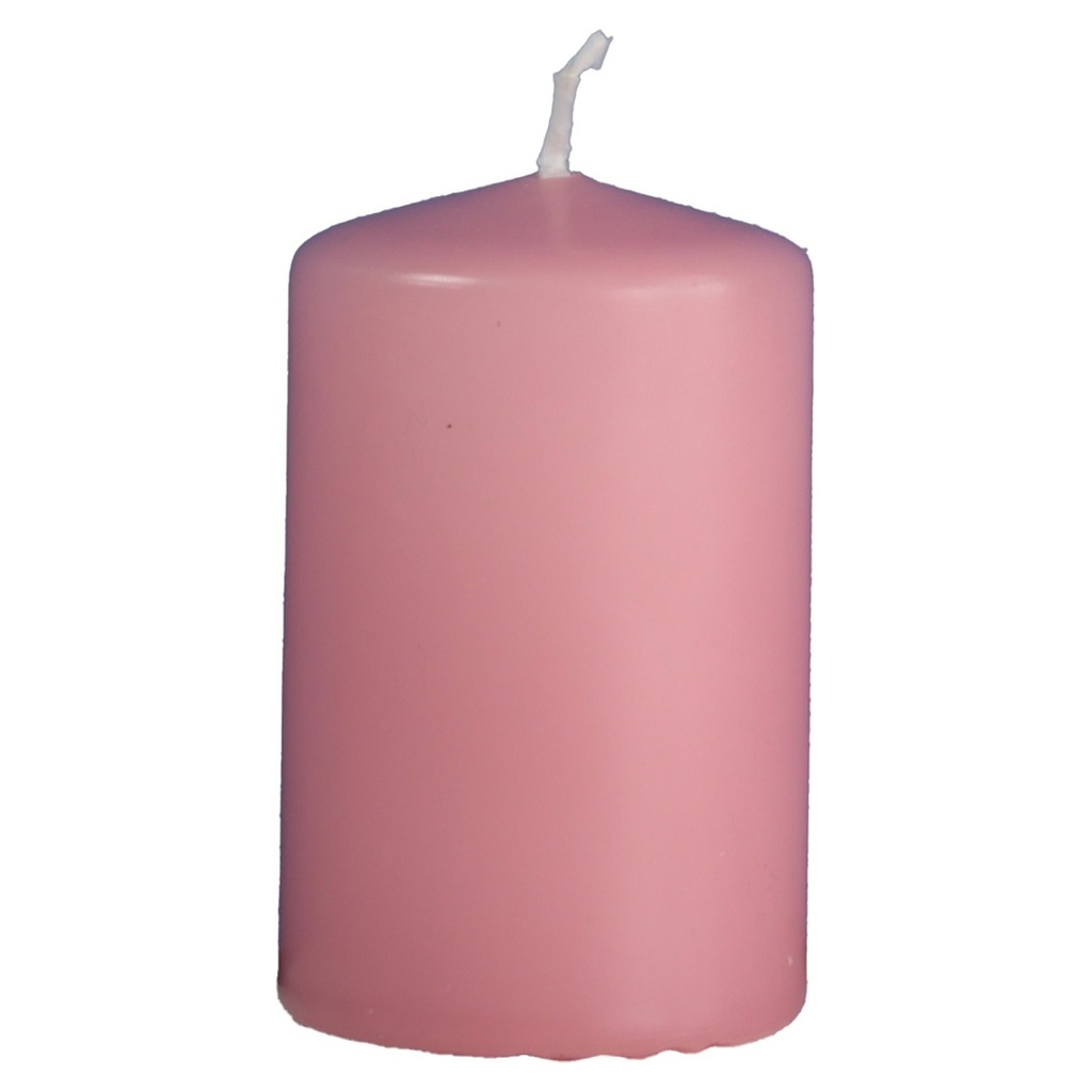 Bougie fumeur cylindrique rose