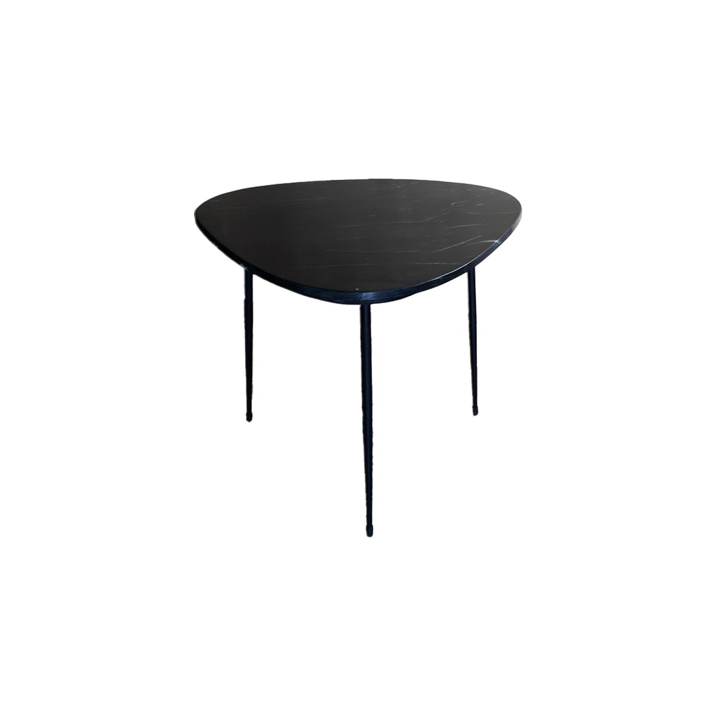 Tables d'appoint marbre noir MM