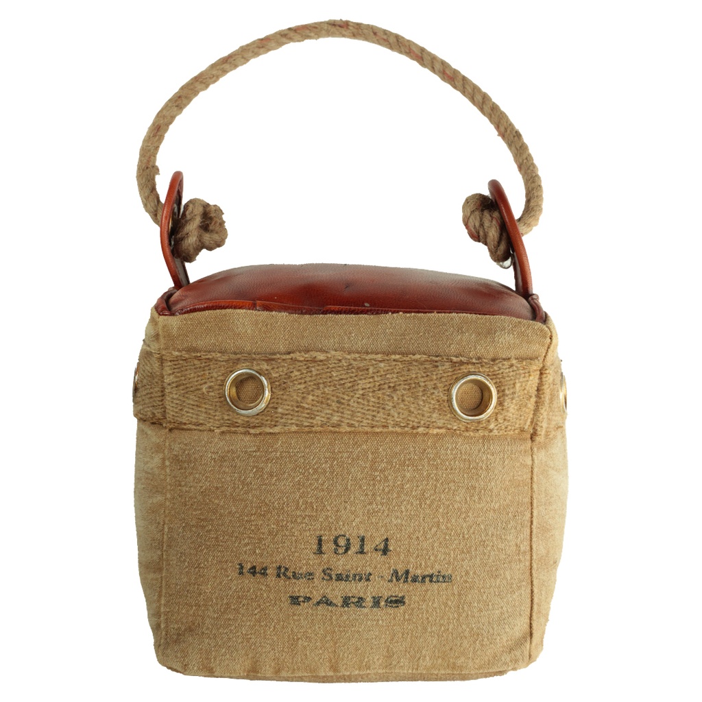 Cale porte jute et cuir