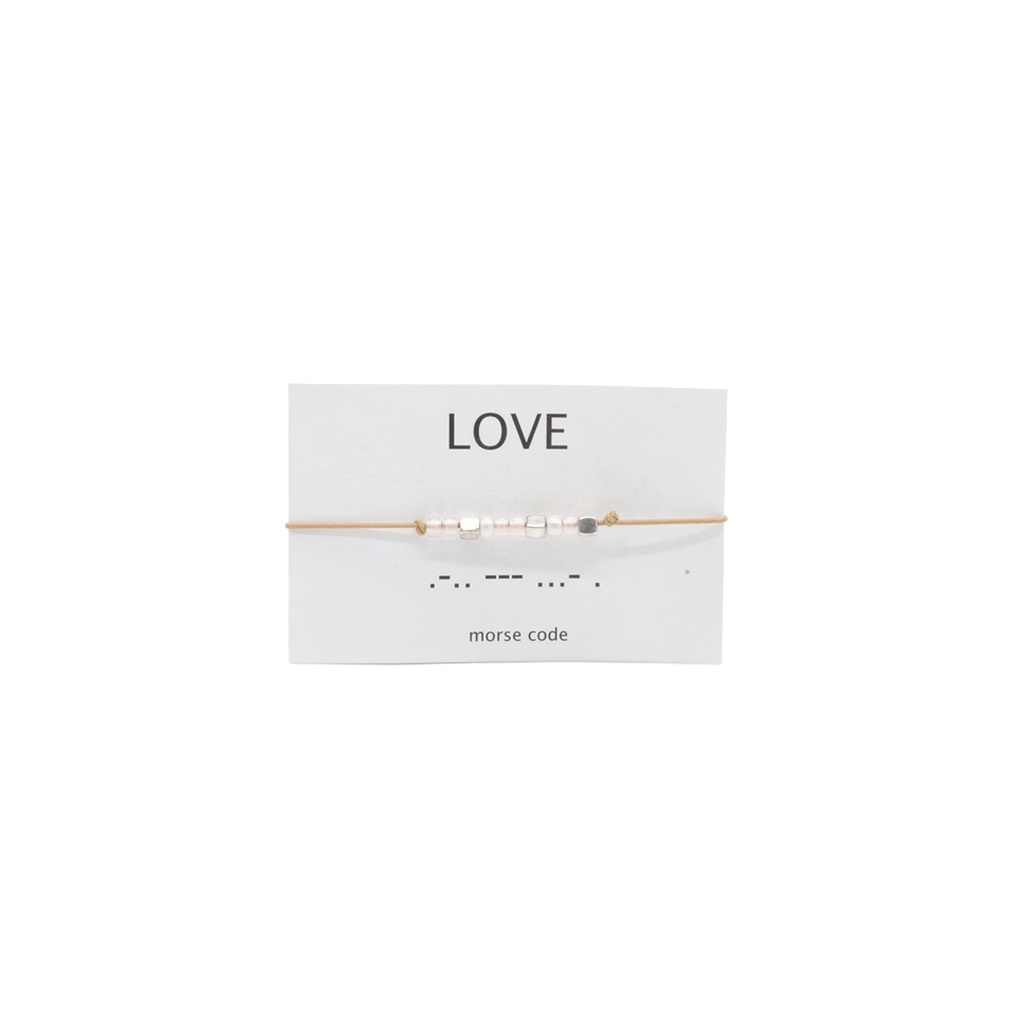 Bracelet LOVE beige