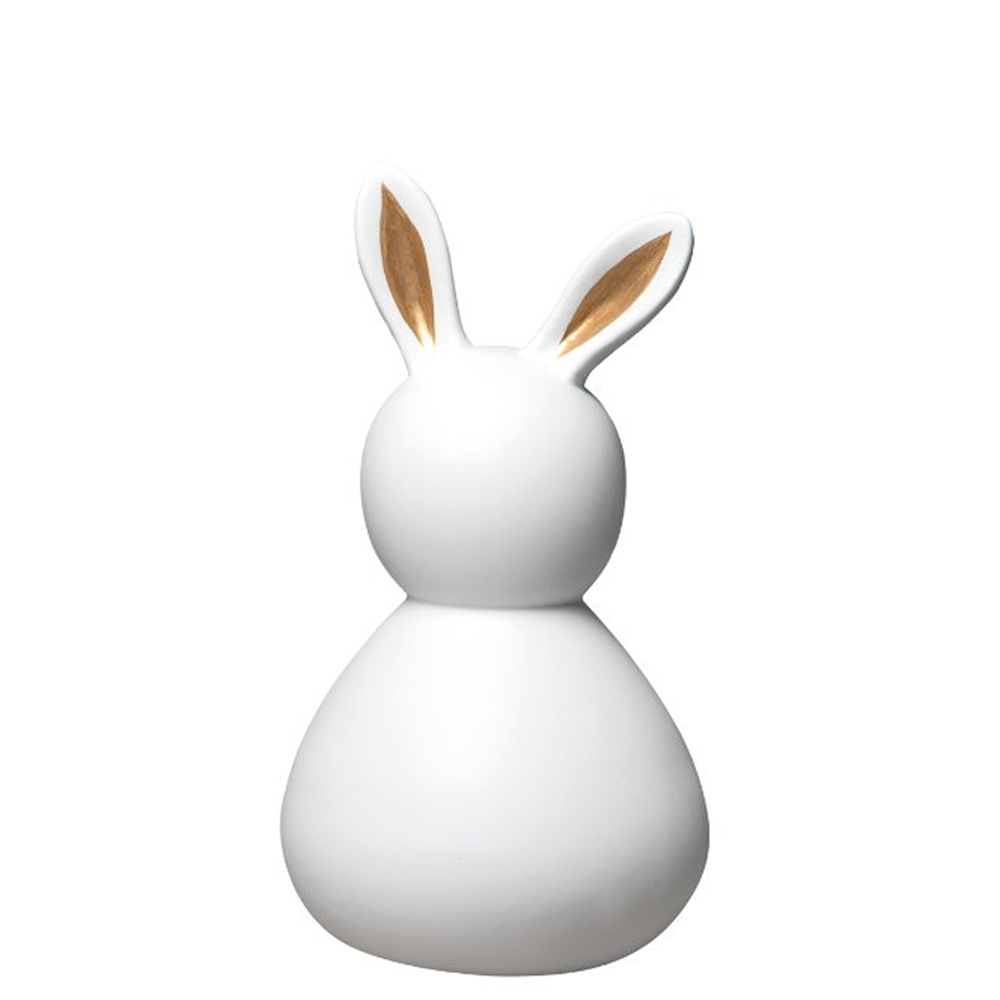 Lapin de Pâques porcelaine GM