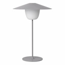 Lampe L.E.D. nomade gris clair GM