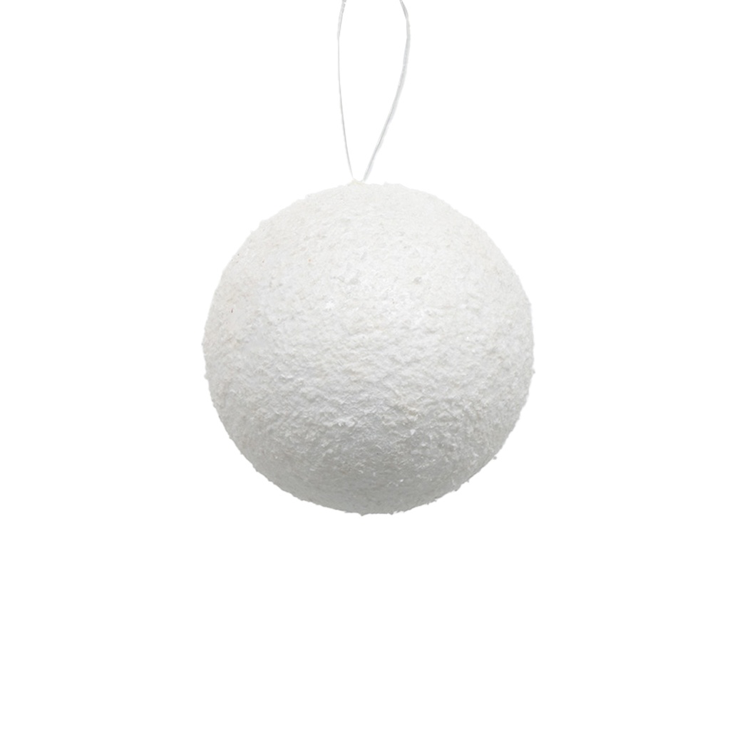 Boule de Noël neige