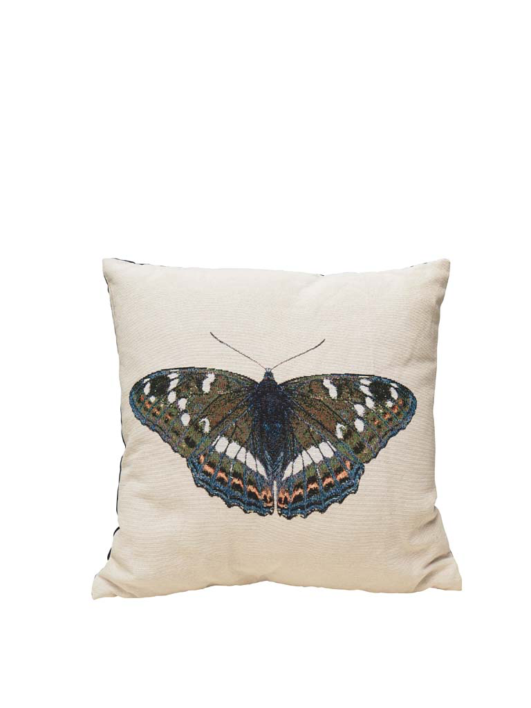 Coussin papillon 45 x 45