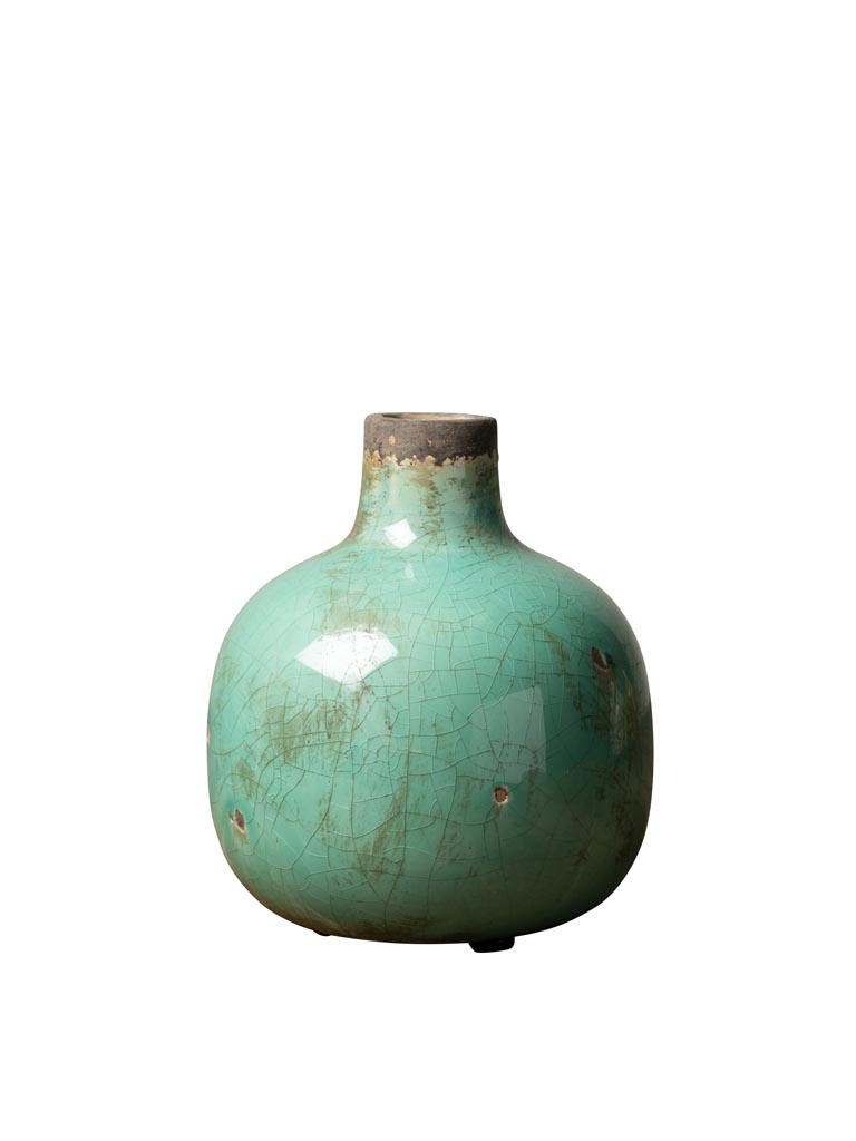 Vase céramique GM vert d’eau