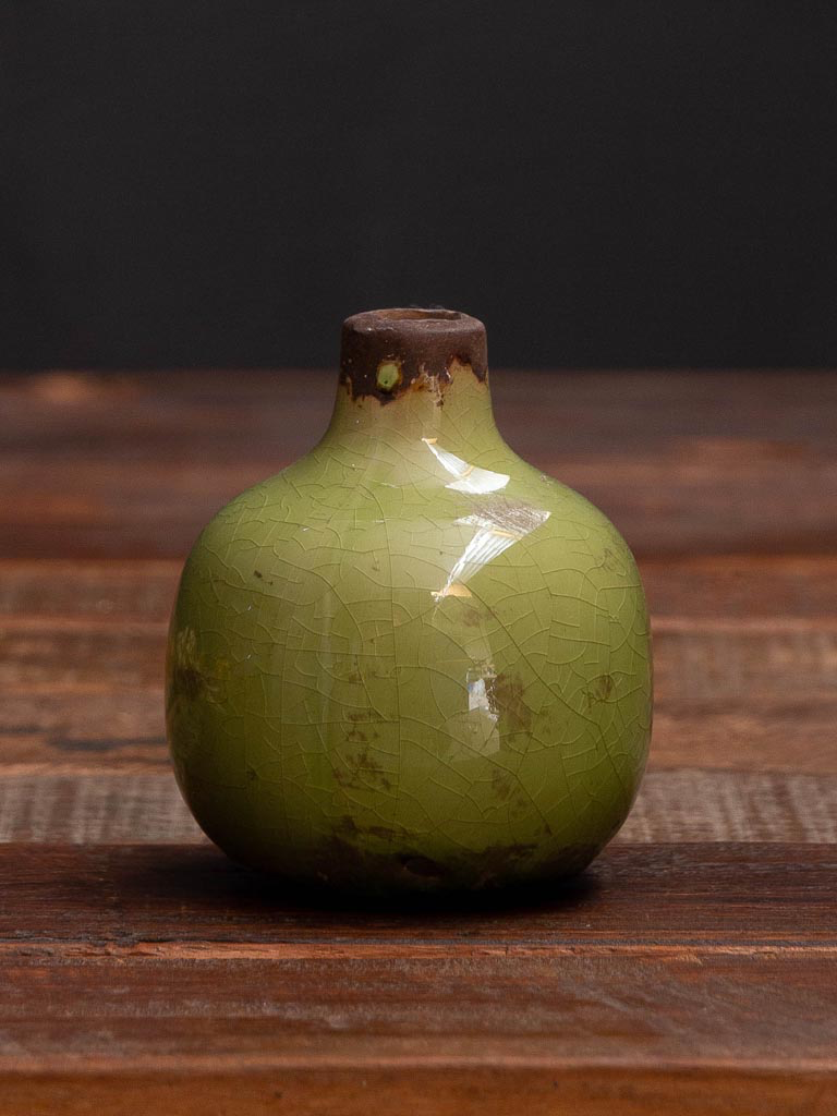 Vase céramique PM vert