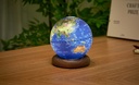 Grande lampe Atlas Globe Bleu foncé