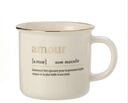 Mug message Amour