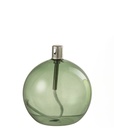 Lampe à huile boule vert foncé