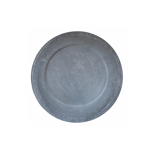 [FG000081] Dessous d'assiette zinc