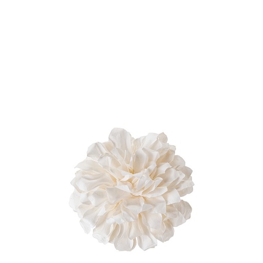 [FG000145] Fleur papier blanche GM