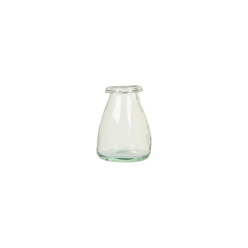 [GT000049] Vase bouteille verre recyclé S