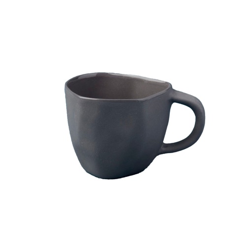 [BH000052] Tasse grès gris ardoise