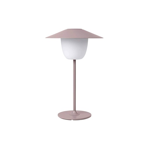 [BO000048] Lampe L.E.D. nomade rose poudrée PM