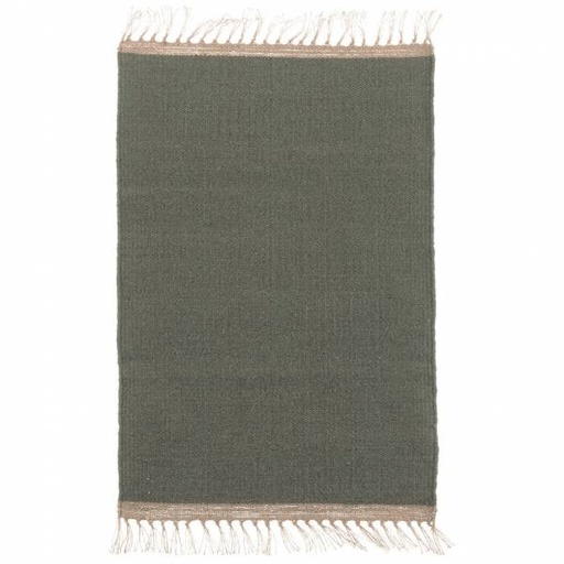 [ML000350] Tapis vert de gris