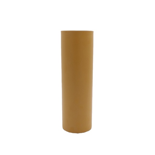 [PA000458] Vase métal moutarde