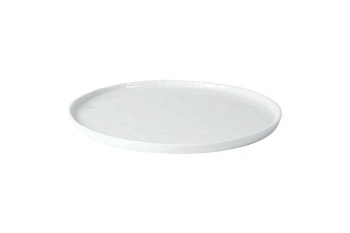 [PO001007] Assiette Porcelino plate blanche ronde