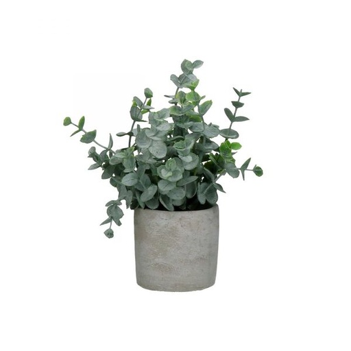 [PO002025] Plante artificielle Amason en pot ciment