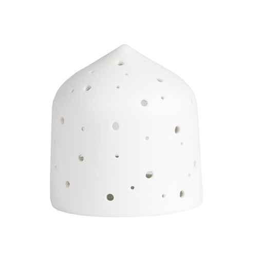 [RW000337] Photophore igloo porcelaine